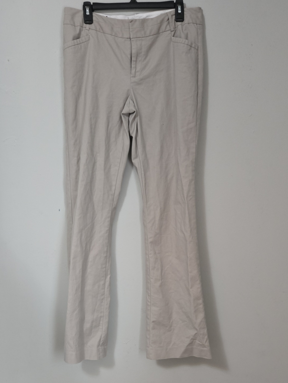 Banana Republic Women's Flare Pants in Light Beige